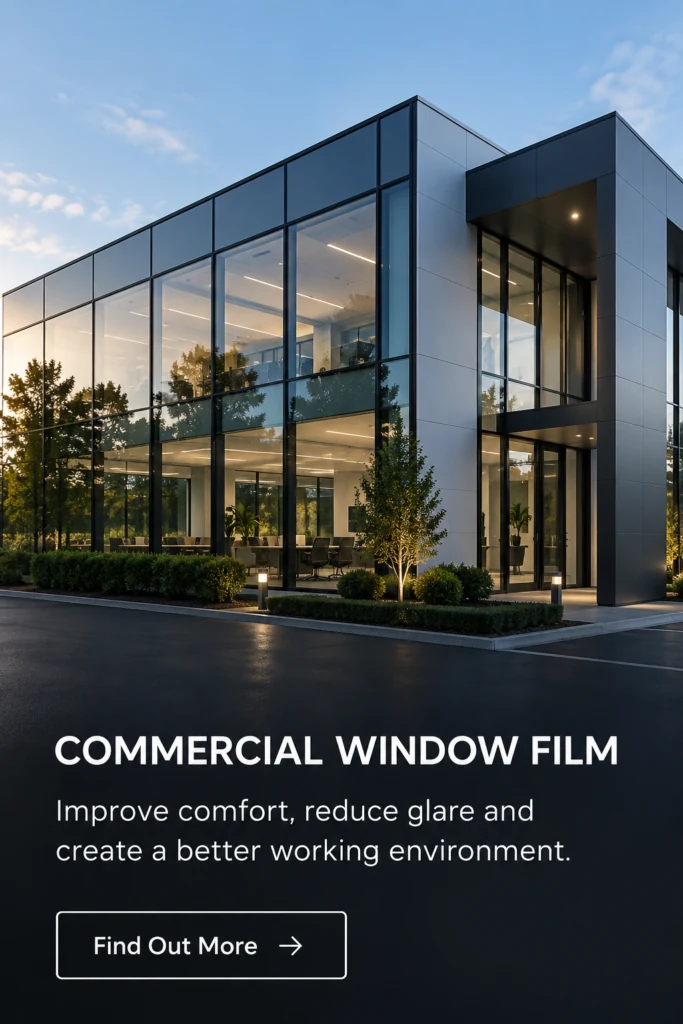 Illustration of commercial glazing